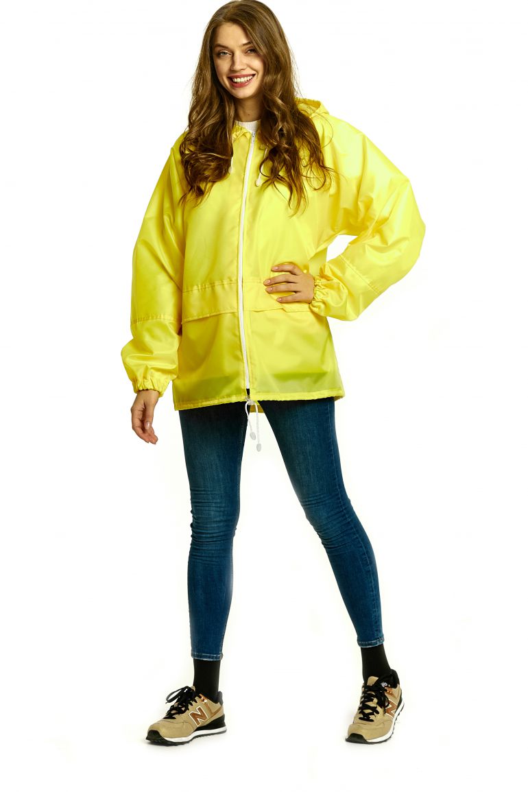 Жёлтый куртка-ветровка «Лидер»