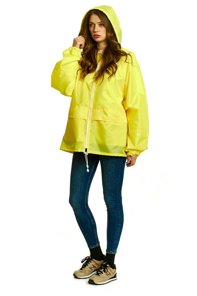 Жёлтый куртка-ветровка «Лидер»