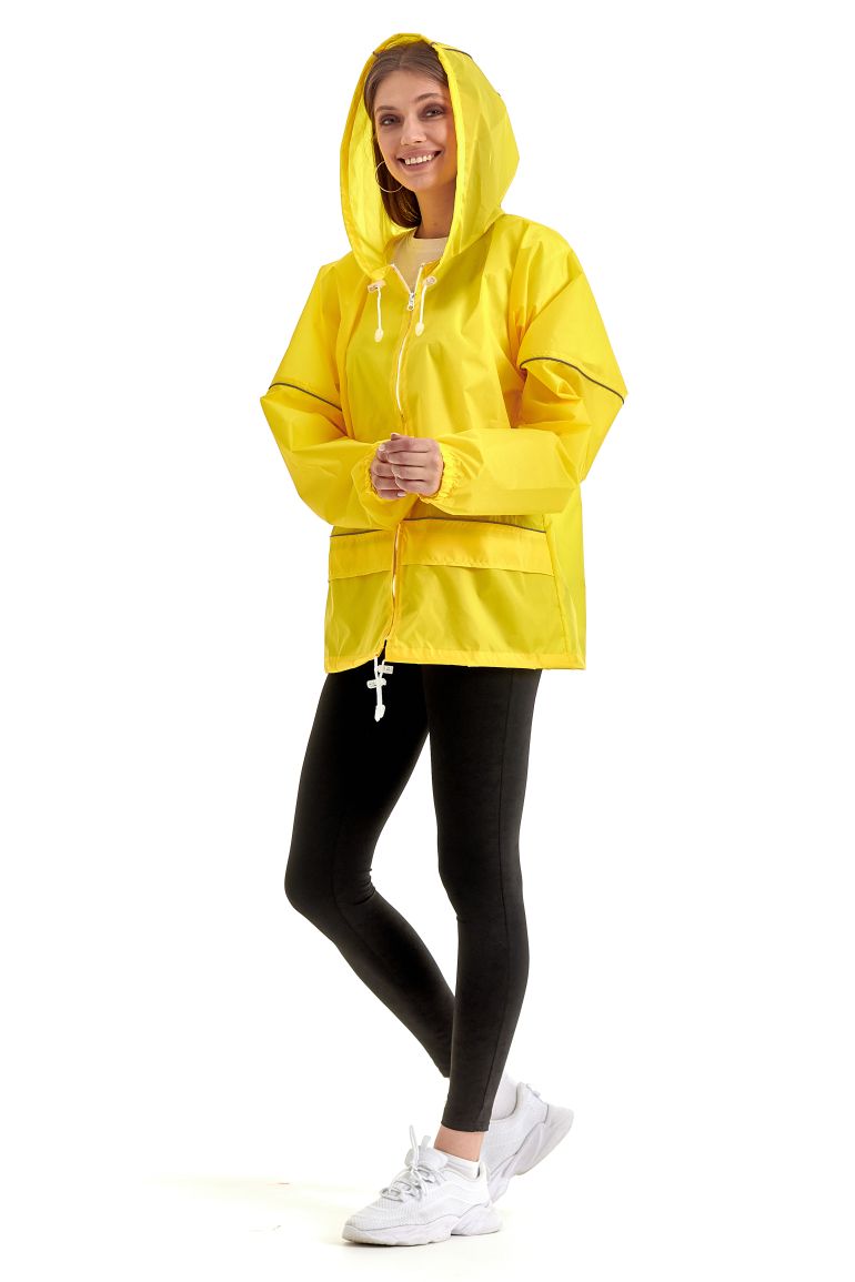 Жёлтый куртка-ветровка «Лидер Блик»