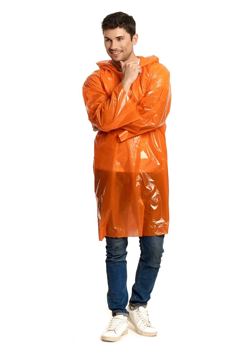 Оранжевый плащ-дождевик «Стандарт»
