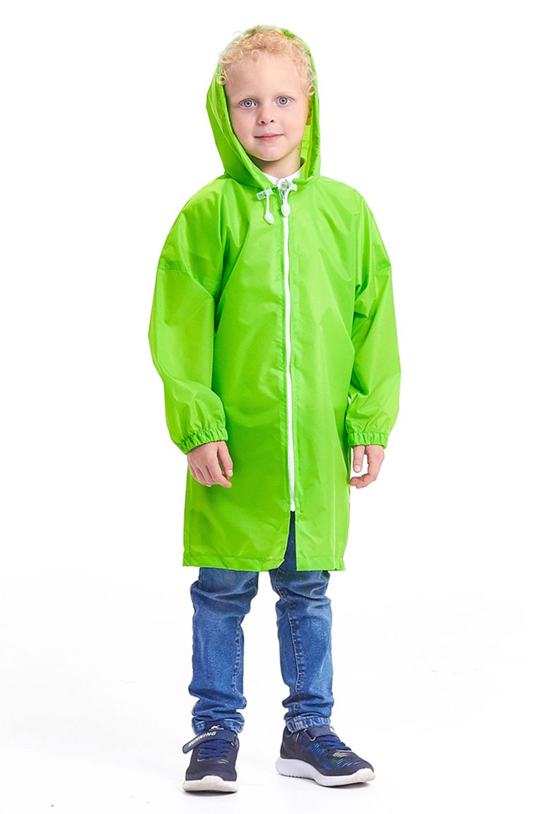 Светло-зелёный плащ-дождевик «Ивент детский»
