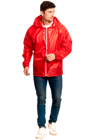 Красный куртка-ветровка «Промо»