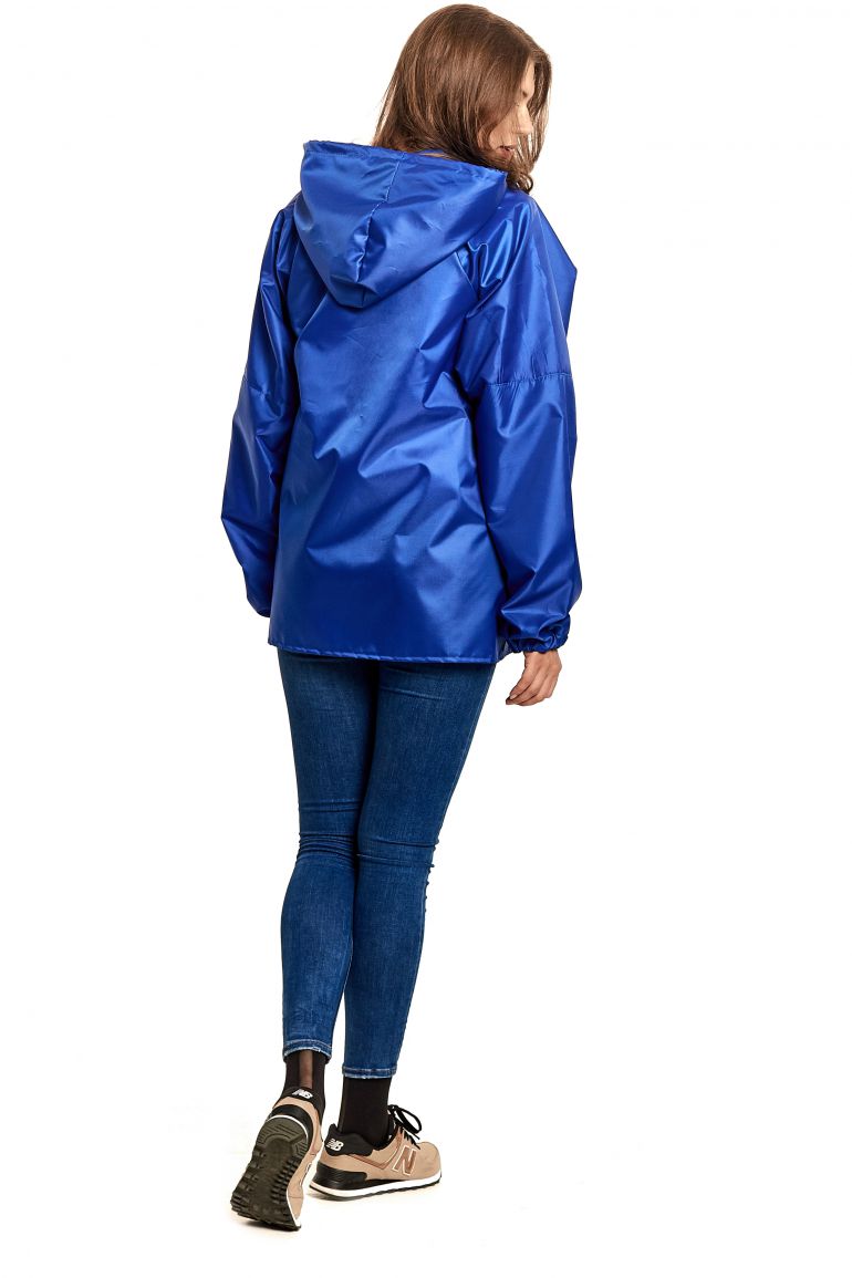 Синий куртка-ветровка «Промо»