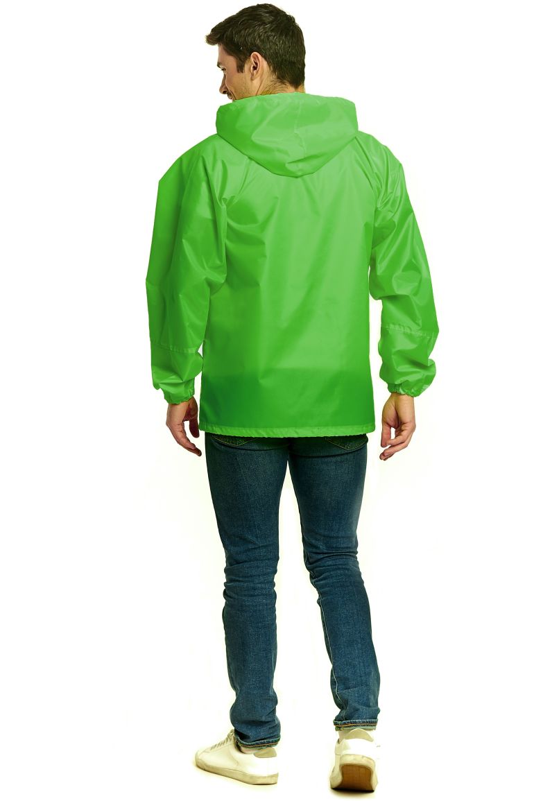 Светло-зелёный куртка-ветровка «Лидер»