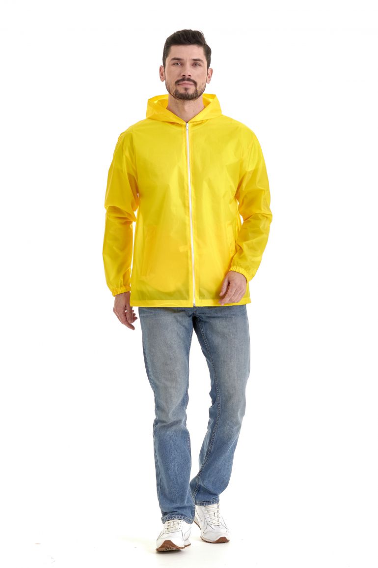 Жёлтый куртка-ветровка «Юнит»