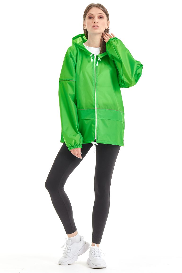 Светло-зелёный куртка-ветровка «Лидер Блик»