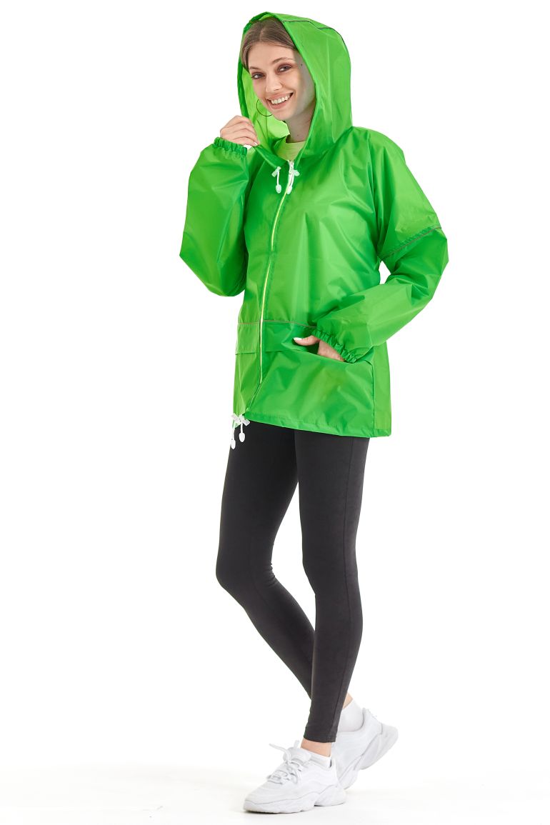 Светло-зелёный куртка-ветровка «Лидер Блик»