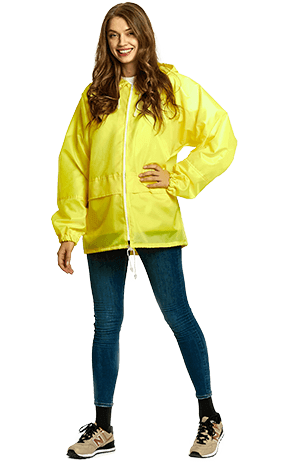 Жёлтый дождевик-куртка «Лидер»
