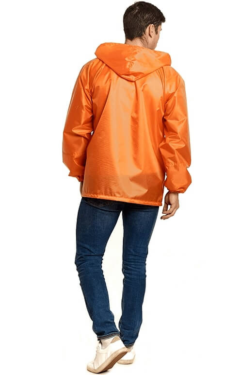 Оранжевый дождевик-куртка «Лидер»