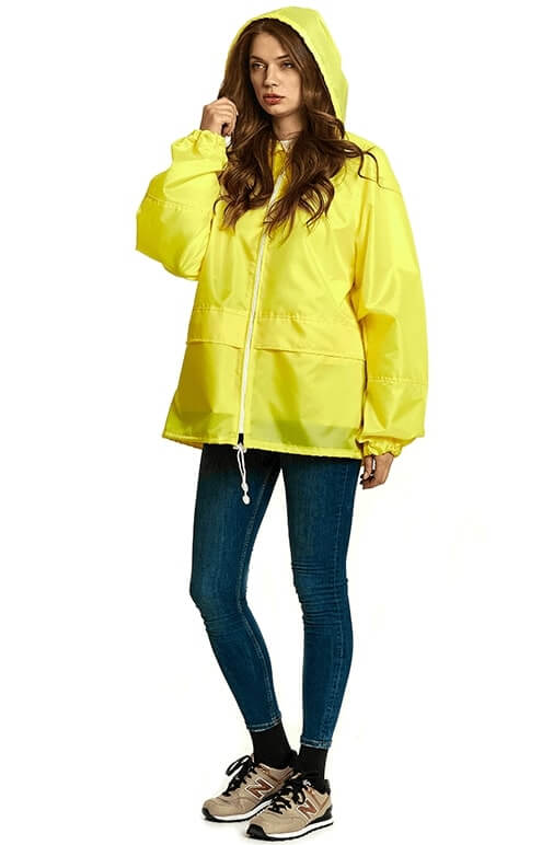 Жёлтый дождевик-куртка «Лидер»