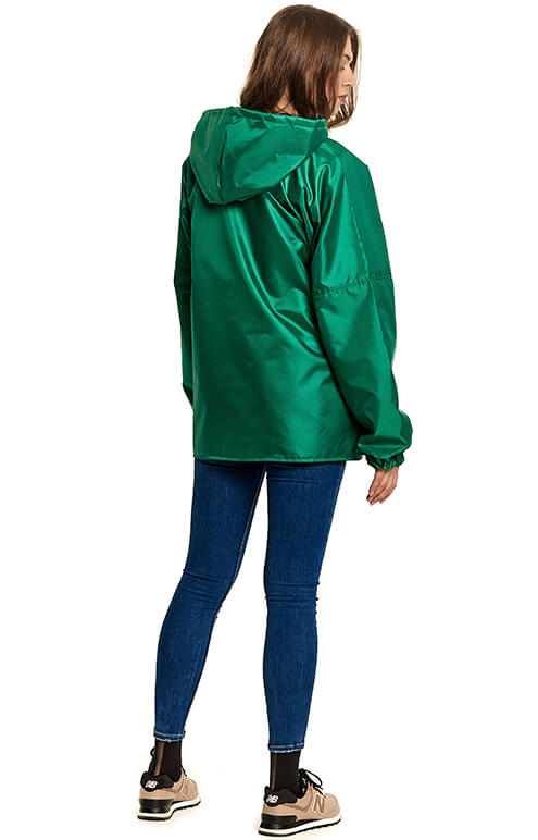 Зелёный дождевик-куртка «Промо»