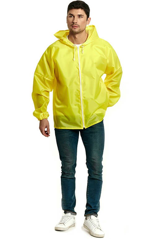Жёлтый дождевик-куртка «Промо»