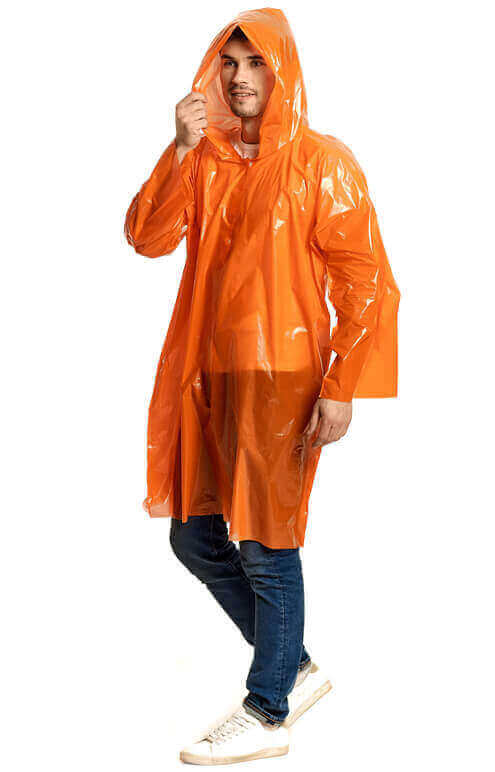 Оранжевый дождевик-плащ «Стандарт»